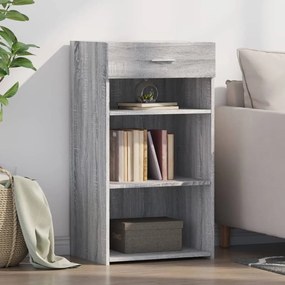 vidaXL Dulap, gri sonoma, 50x42,5x93 cm, lemn prelucrat