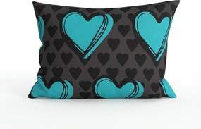 Fata de perna din microfibra KASUGA 50x70 cm, turcoaz