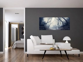Tablou - Pădurea în ceață (120x50 cm)