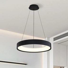Brilagi FALCON MODERN - lustră LED reglabilă suspendată pe cablu, 54W, 230V, 60 cm, negru, telecomandă inclusă
