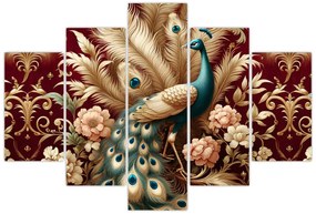 Tablou – Păun elegant (150x105 cm)