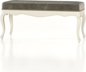 Băncuță lemn masiv, 113 × 43 × 52 cm - Vanilla