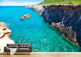 Tapet Premium Canvas - Coasta din Ibiza