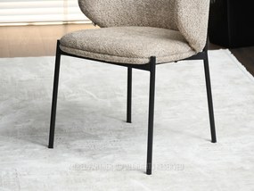 Scaun Marleen (bej închis + negru). 1111152
