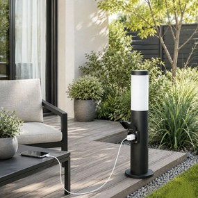 Rabalux 77194 - Lampă de exterior cu priză BLACK TORCH 1xE27/25W/230V IP44