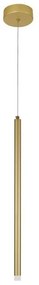 Pendul LED design modern Trimle auriu 2.5cm