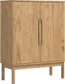 vidaXL Bufet FLORO Maroniu cerat 70 x 30 x 70,5 cm Lemn de pin masiv