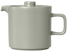 Ceainic din ceramică Blomus Pilar, 1 l, gri deschis