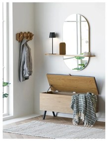 Veioză neagră LED (înălțime 37 cm) Bradford – House Nordic