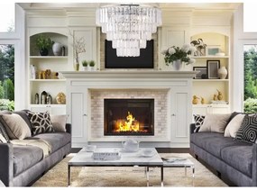 Lustră pe cablu MAXLIGHT P0260 MONACO 15xG9/40W/230V d. 60 cm crom