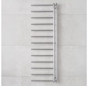 P.M.H. AP2C-L - Radiator baie tip scară APOLLO, 219 W, 150 cm, racordare stânga, crom lucios