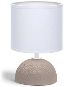 Lampă de masă 1xE14/40W/230V maro/albă Aigostar