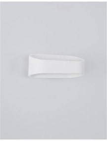 Aplica LED de perete pentru iluminat exterior design modern IP54 MILE alb NVL-9257871