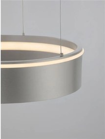 Lustra LED design circular OLIVIA nickel D-40cm