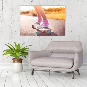 Tablou cu scateboard (90x60 cm)