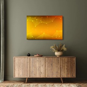 Tabloul abstract galben (90x60 cm)