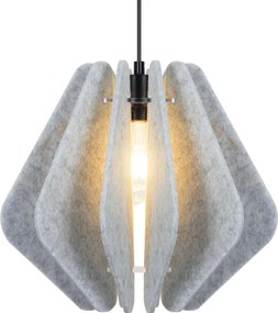 Lustră suspendată pe cablu MARGARET 1xE27/40W/230V gri