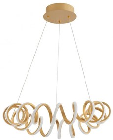 Lustra LED suspendata design modern ZINIA aurie NVL-9817462
