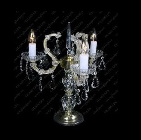 Lampa de masa Maria Theresa, cristal Bohemia S34 001/03/2