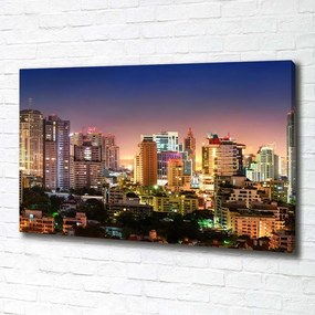 Tablouri tipărite pe pânză Bangkok noapte
