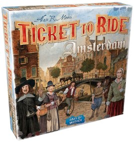 JOC DE SOCIETATE TICKET TO RIDE AMSTERDAM, LIMBA ENGLEZA - DAYS OF WONDER (720163)