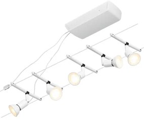 Paulmann 94458 - Set 5x GU5,3/10W spot SALT 230V alb