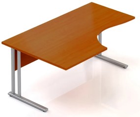 Masa ergonomica Visio 160 x 100 cm, stanga, cires