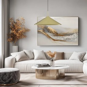 Lustră suspendată CAPITAL, 1x GX53/15W/230V, Ø 60 cm, auriu