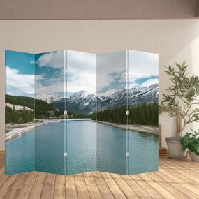Paravan - Peisaj montan (210x170 cm)