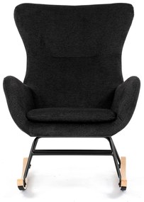 Fotoliu balansoar BK2, negru
