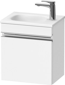 Duravit Sivida dulap 40x29.5x44 cm sub chiuveta pe perete alb-crom SV4649L10180000