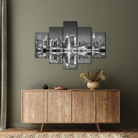Tablou - New York, alb-negru (150x105 cm)