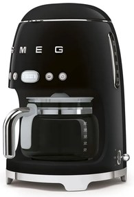 Aparat de cafea negru cu filtru 50's Retro Style - SMEG