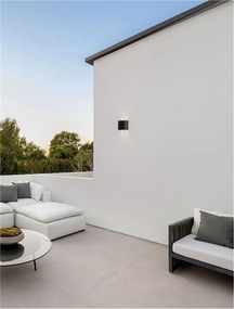 Aplica LED iluminat exterior ambiental IP54 DUOMO antracit