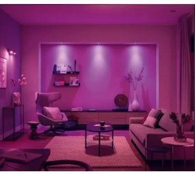 SET 3x plafonieră LED RGB încastrată dimabilă Hue 1xGU10/5,7W/230V Philips