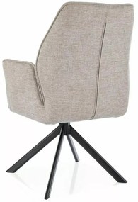 Scaun Hugo bej/negru Brego31
