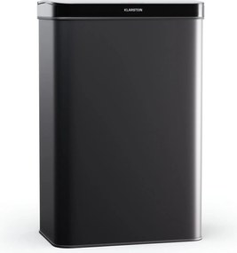 Klarstein Coș de gunoi fără atingere, cu senzor, 60 l, din oțel inoxidabil, închidere ușoară, cu baterii, afișaj LED, temporizator