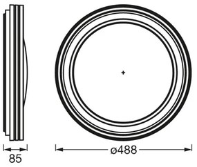 Plafonieră LED dimabilă SMART+ ORBIS LED/30W/230V Wi-Fi Ledvance