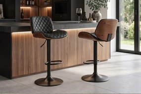 Scaun de bar pivotant, inaltime reglabila, CHICAGO