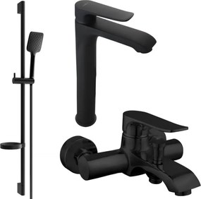 Mexen Pecos DS62 set de baie, negru - 72713DS62-70