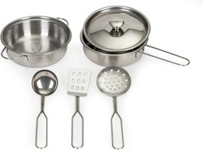 Bucătărie de jucărie din lemn, cuptor, arzătoare cu microunde, accesorii