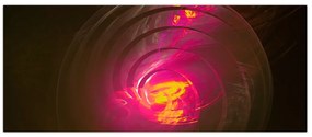 Tablou - abstacție cu spirala (120x50 cm)