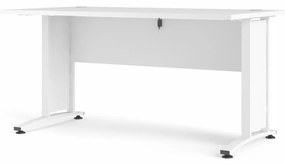 Birou alb PRIMA OFFICE fara sertar 80400