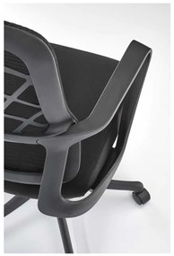 Scaun de birou Fidato, negru