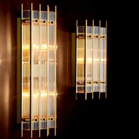 Aplica perete design LUX Sparks L, auriu 111899 HZ