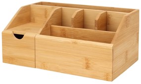 Organizator cosmetice Eleganza Bamboo , 24 x 11 x15 cm