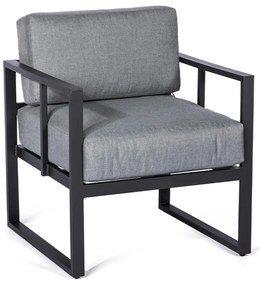 Fotoliu de grădină gri grafit Bellisima - Bonami Selection