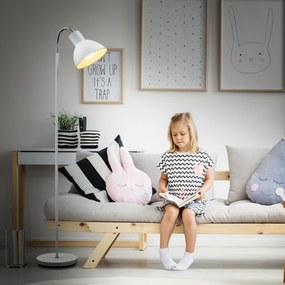 Lampă de podea 1xE27/25W/230V albă