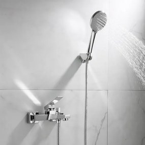 Baterie de cadă Aqualine RITMO crom lucios