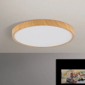 Plafoniera LED design slim BULLY D-28cm maro